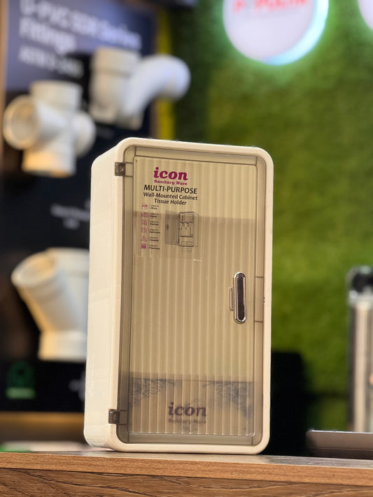 Icon Cabinet With Tissue Holder